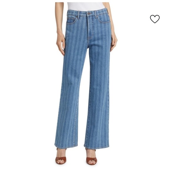 New with tags Veronica Beard Crosbie Wide Leg Loafer with Stripes 31 - Picture 10 of 12